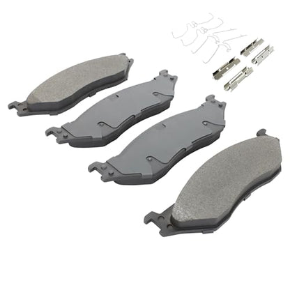 Rear Semi Metallic Brake Pads