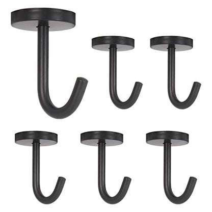 Coat Hooks Wall Mount Hooks for Hanging Hat Hurse Robe (6 Count)