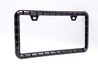 3D Brilliance Black License Plate Frames