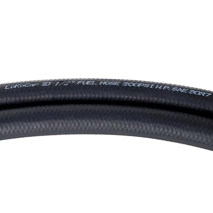 Rubber Fuel Hose Line Push Lock 1 (5 Foot)