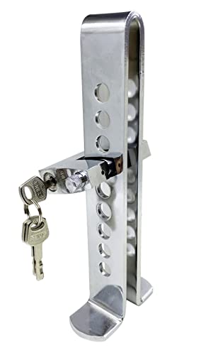 22.5cm Anti Theft Auto Brake Clutch Lock Stainless Steel Vehicle Security Protection Supplies Car Brake Lock with 3 Keys