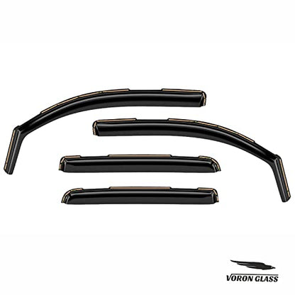 in Channel Extra Durable Rain Guards for Chevrolet