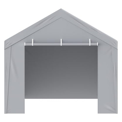 Carport Replacement Canopy Cover Top + Side Wall 13 x 20 ft