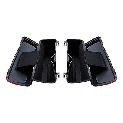 Motorcycle Saddle bags Hard Saddlebags For Harley Touring 1993 (2 Count)