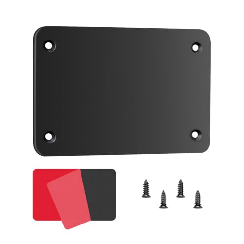 Metal Plate for Magnetic Wireless Backup Camera Adhesive & Screws