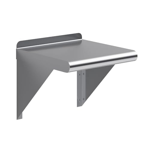 12 in. x 12 in. Stainless Steel Wall Mount Shelf