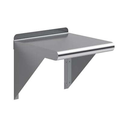 12 in. x 12 in. Stainless Steel Wall Mount Shelf