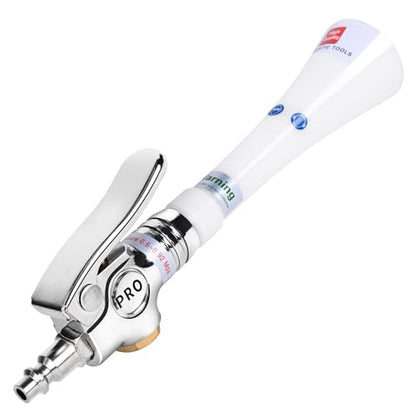 Upgraded Portable Car Cleaning Gun Detailing Interior Dry Air Blow Gun with Tapered Nozzle High Pressure Blower Cleaning Tool for Car Surfaces Quickly Blasts Dust