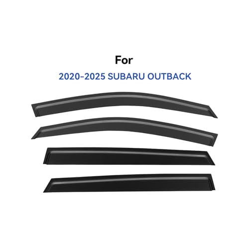 Window Visors Rain Guards for 2020 2021 2022 2023 2024 2025 Subaru Outback