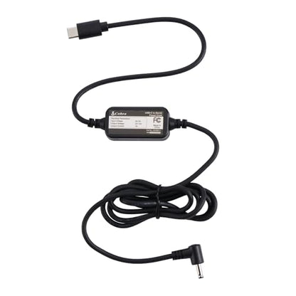 USB C to Barrel Connector Radar Detector Power Cable Radar Detectors (3.6 Foot)