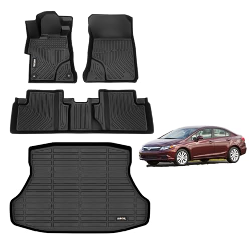Custom Fit TPE Floor & Cargo Liners for 2012
