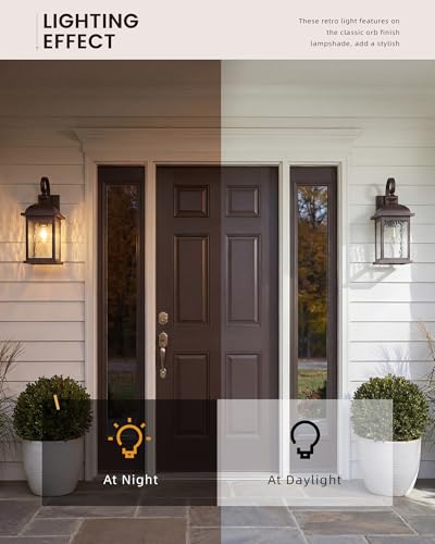 21" Outdoor Wall Light Fixtures