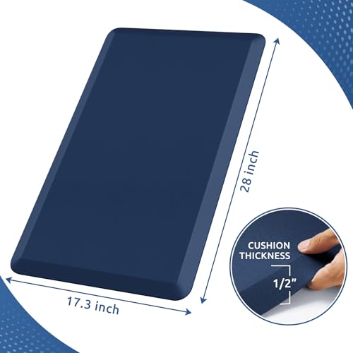 Kitchen Mat Cushioned Anti Fatigue Rug Standing and Comfort Floor Mats