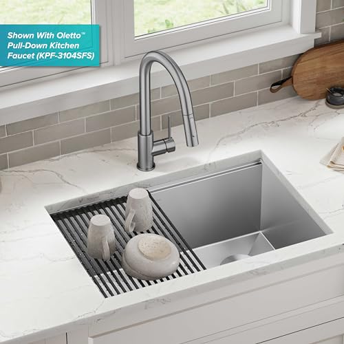 Stainless Steel 28 in Undermount Kitchen Sink KWU110