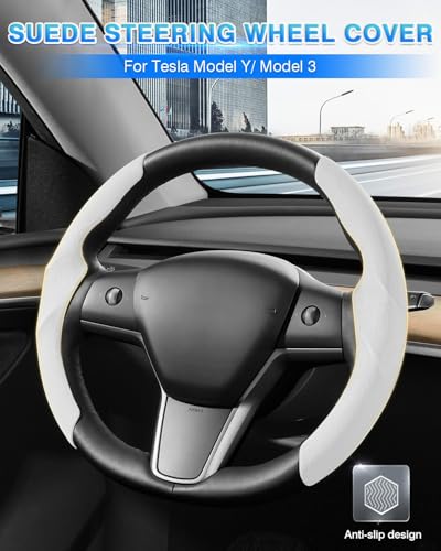 Custom Fit for Tesla Steering Wheel Cover