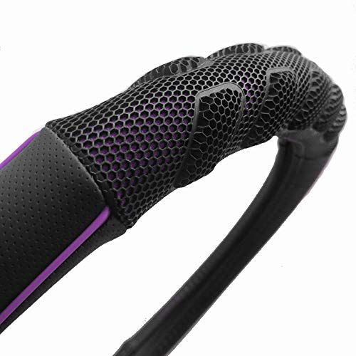 car Steering Wheel Cover Faux Leather Massage Universal fit 3D Honeycomb Hole Anti