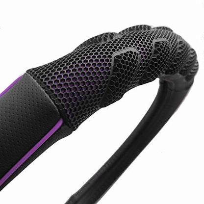 car Steering Wheel Cover Faux Leather Massage Universal fit 3D Honeycomb Hole Anti