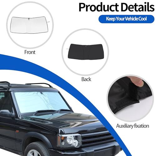 Windshield Sunshade Fit for Land Rover Discovery 2 LR2 1998