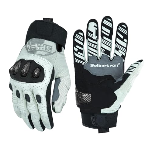 SPS 2 Unisex Touchscreen Road Racing Motorcycle MTB Sports Gloves Also fit BMX MX ATV Mountain Bike Bicycle Cycling Off