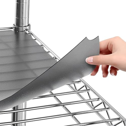 Set of 4 Shelf Liners for Wire Shelf Liner (24 Sq Ft)