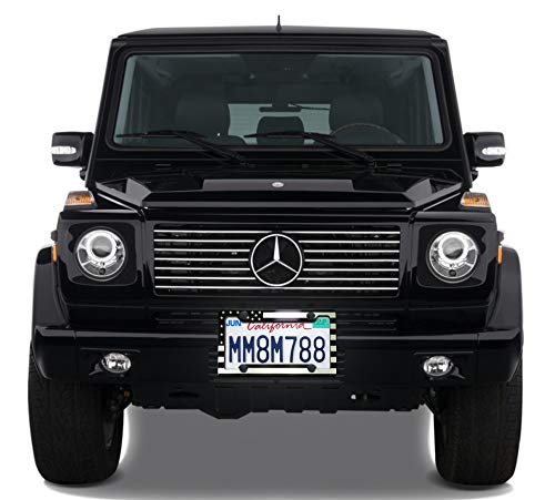 License Plate Frame American Flag
