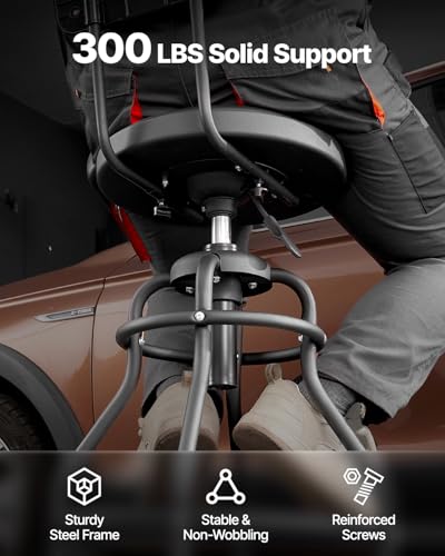 Shop Stool with Backrest