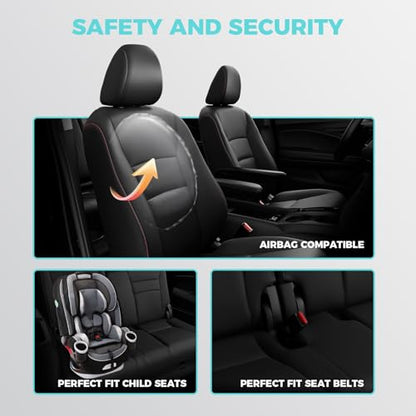 Seat Covers for Honda Pilot 2016 (8 Count)