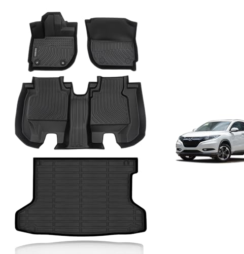 Floor Mats & Cargo Liner Custom for 2016 2017 2018 2019 2020 2021 2022 Honda HR