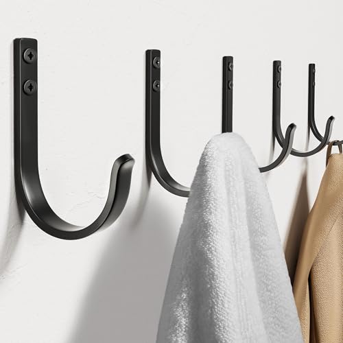 22LB Wall Hooks for Hanging Towel (5 Count)