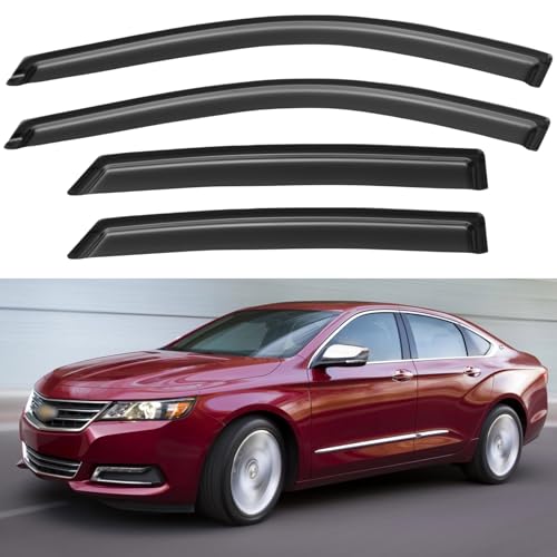 Window Visors Rain Guards for 2014 (4 Count)
