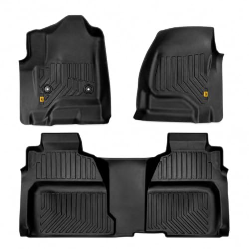 JustFit™ 3D Custom Fit Floor Mats for Chevy Silverado 1500 Crew Cab 2014