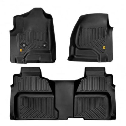 JustFit™ 3D Custom Fit Floor Mats for Chevy Silverado 1500 Crew Cab 2014