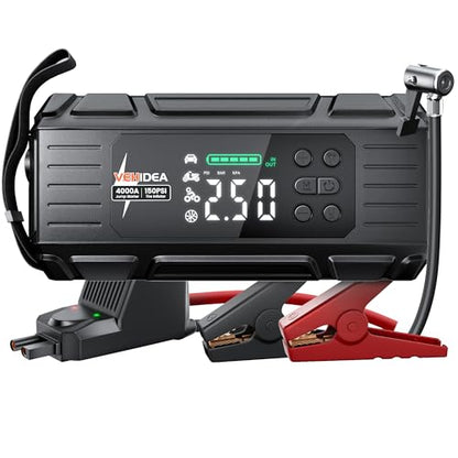 Jump Starter with Air Compressor