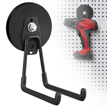 2 Pack Large Strong Magnetic Hooks For Hanging Heavy Duty (2 Count)