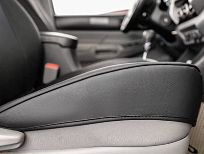 2005 2015 Tacoma Custom Fit Seat Covers for Crew Cab with Faux Leather