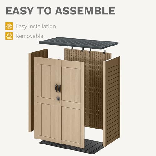 59 Cu. Ft. Vertical Storage Shed