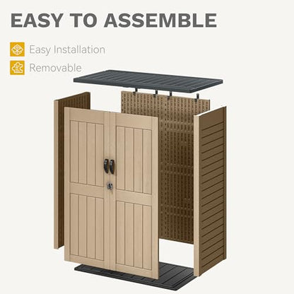 59 Cu. Ft. Vertical Storage Shed