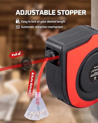 75FT Extension Cord Reel