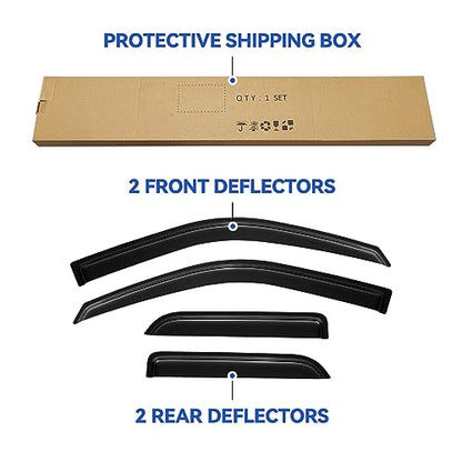Window Visors Rain Guards for 2009