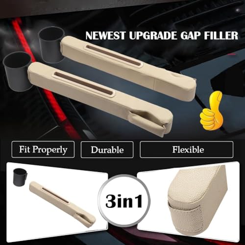 Car Seat Gap Filler 2 Pack (2 Count)