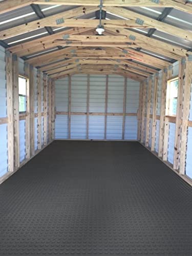 Seamless Sheet Vinyl Shed Flooring Cover with Bonded Fibrous Backing