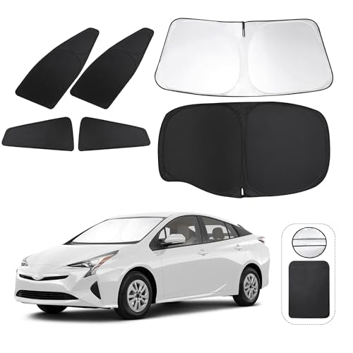 Window Shades for Toyota Prius Hatchback 2016 (6 Count)