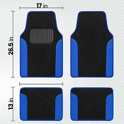 PolyPro Blue Car Seat Covers Full Set with 4