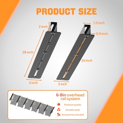 Overhead Garage Storage Rack (7 Count)