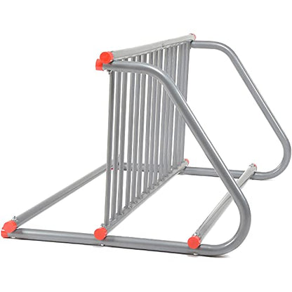 59-3/4"L Grid Bike Rack, Double Sided, 10-Bike Capacity