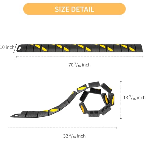 Portable Roll Up Speed Bump