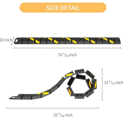Portable Roll Up Speed Bump