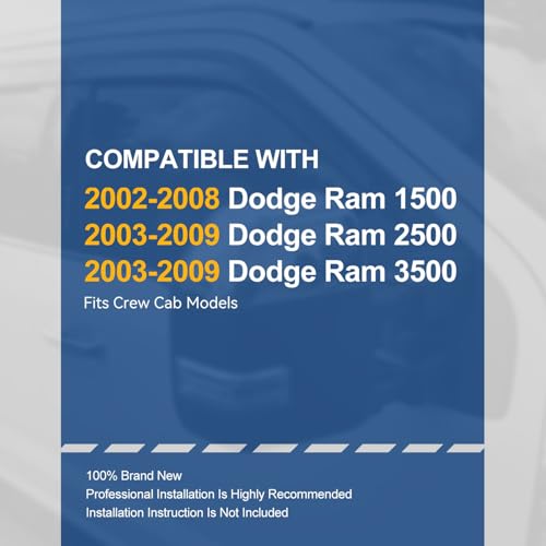 4PCS Tape On Window Visors for 2002 (4 Count)