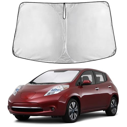 Windshield Sunshade Compatible for Nissan Leaf 2011