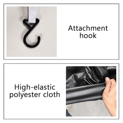 Motorcycle Cover Soft Stretch Waterproof Motor Cover Dustproof Durable Motorbike Cover for Indoor and Outdoor